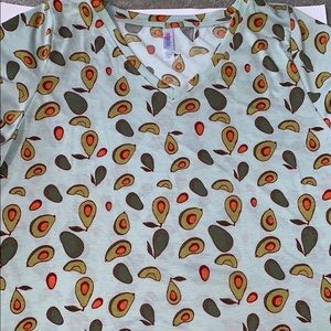 3XL Lularoe Christy T 🥑 avocado shirt